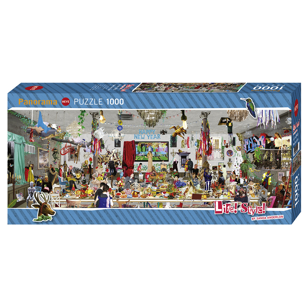 Heye Pussel: New Years Eve 1000 Bitar