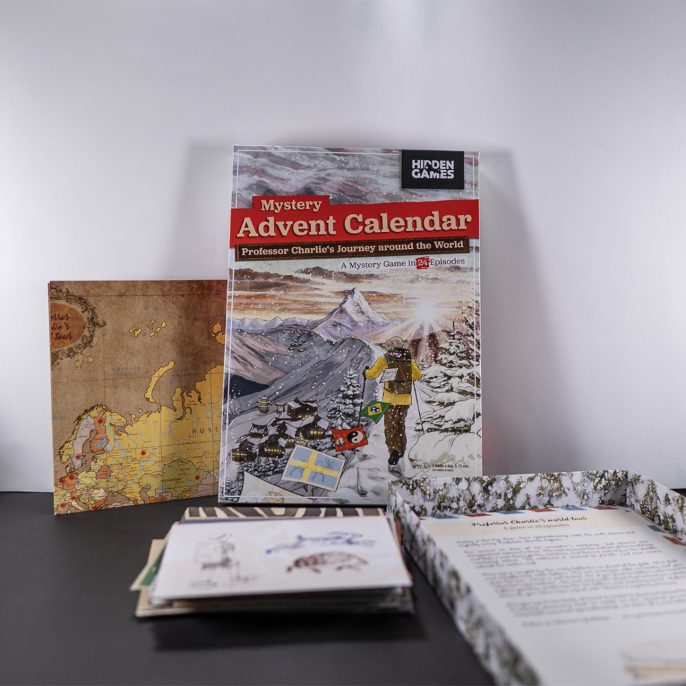 Hidden Games Adventskalender - Professor Charlie's World Tour
