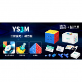 MoYu HuaMeng YS3M Magnetic Stickerless 3x3