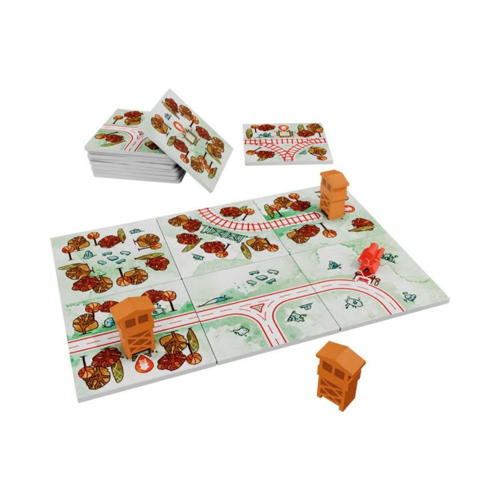 Railroad Tiles: Forest Expansion