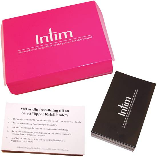 Intim - Frågespel