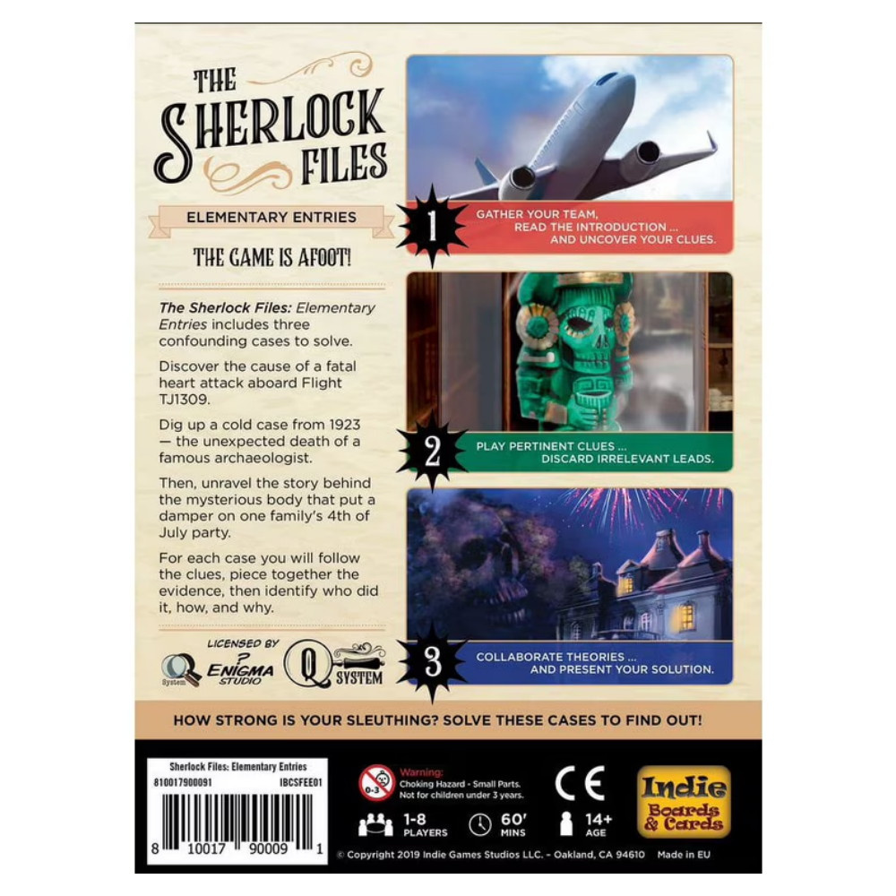 The Sherlock Files: Vol I - Elementary Entries