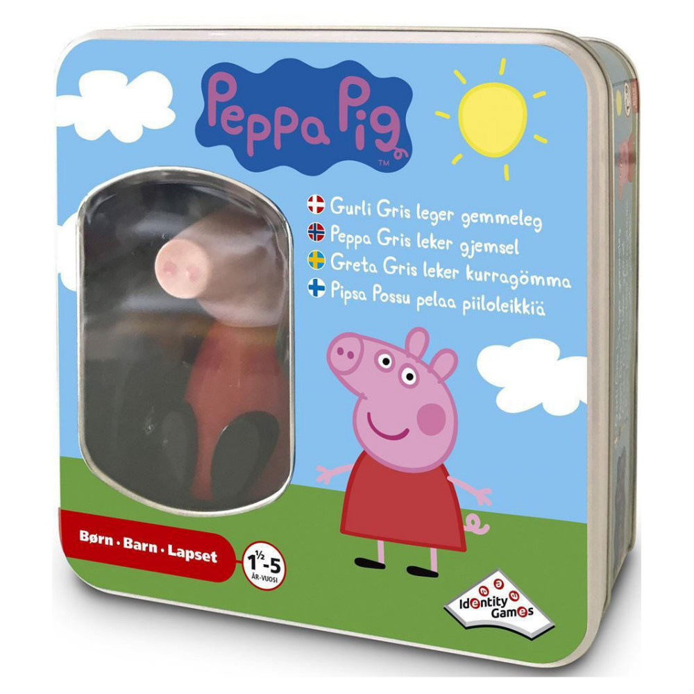 Greta Gris leker kurragömma