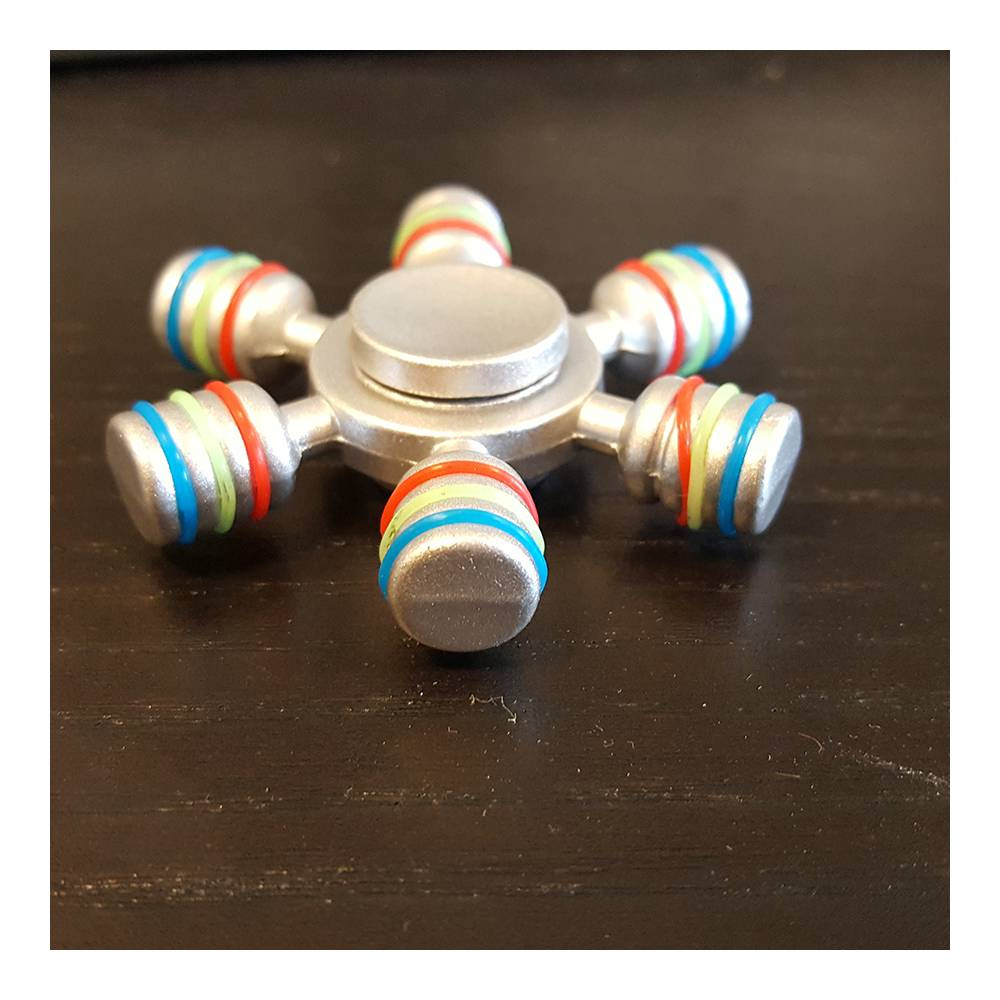 Fidget Spinner - iSpin - Silver