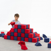 JollyHeap Mjuka Magnetiska Byggklossar 24 JollyHeap Mjuka Magnetiska Byggklossar 24