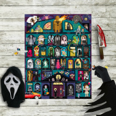 Ridley's Pussel - Bucket List 50 Skräckfilmer 1000 bitar Ridley's Pussel - Bucket List 50 Skräckfilmer 1000 bitar