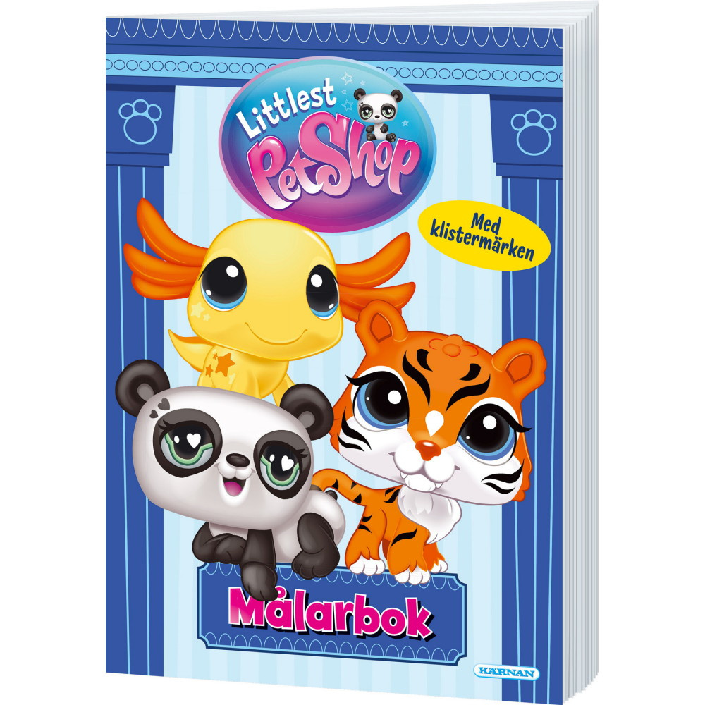 Målarbok Littlest Pet Shop