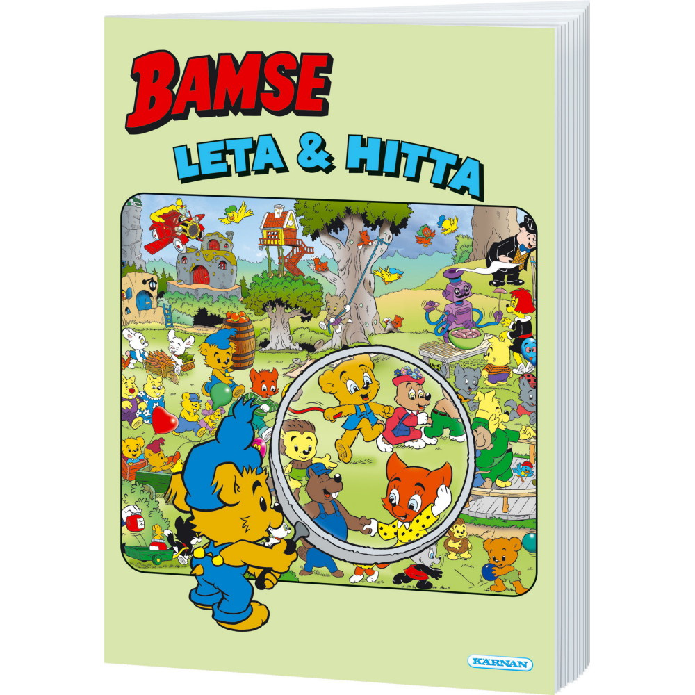 Pysselbok Bamse Leta Och Hitta