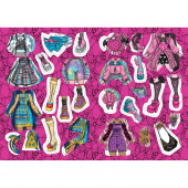 Pysselbok Monster High Med Klistermärken Pysselbok Monster High Med Klistermärken