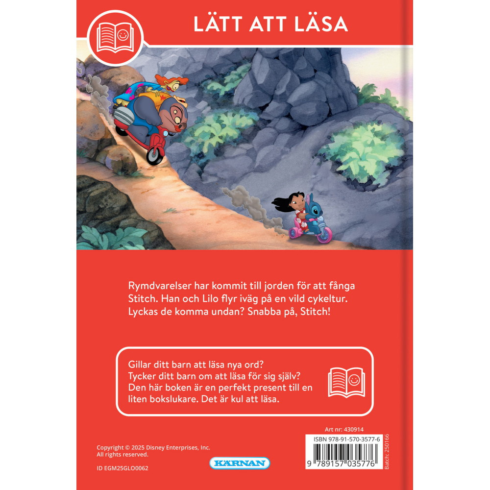 Lätt Att Läsa Snabba På, Stitch!
