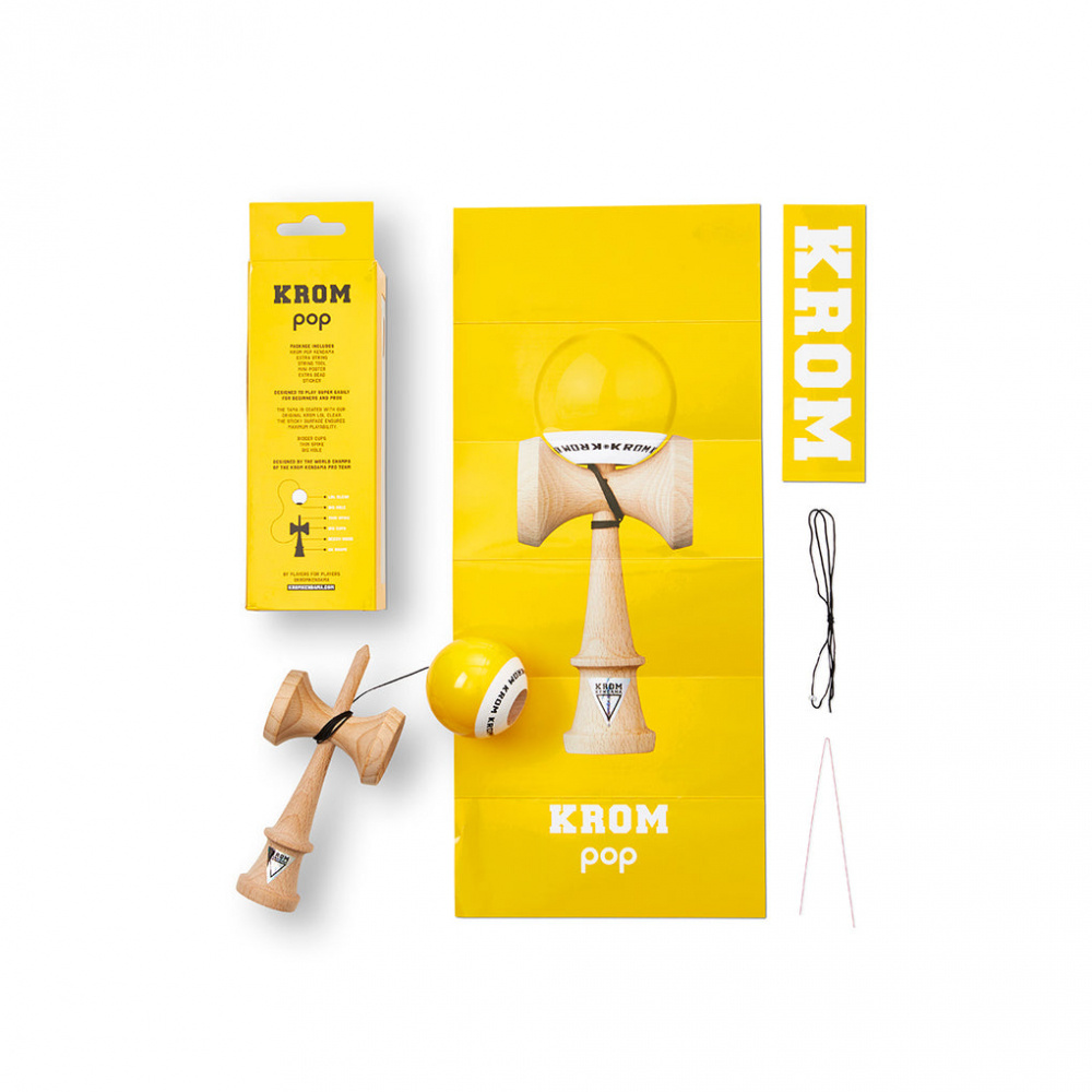 KROM Pop Lol Yellow