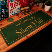 Silent Hill Desk Pad and Coaster Set Silent Hill Desk Pad and Coaster Set