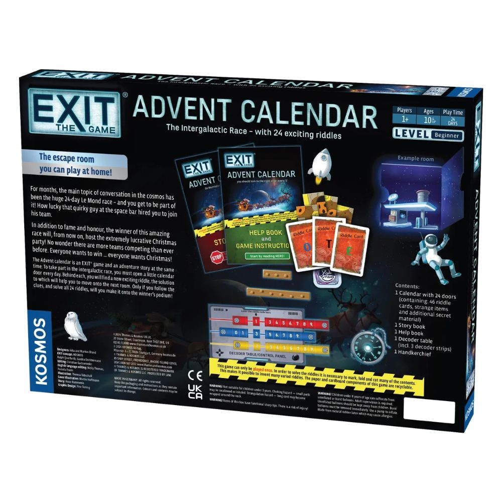 Exit: The Game - Adventskalender The Intergalactic Race