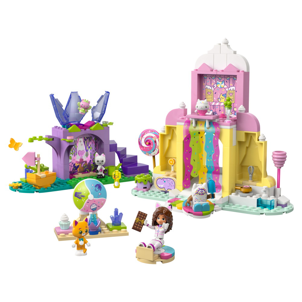 LEGO Gabby's Dollhouse - Karamellberget & katträdgården