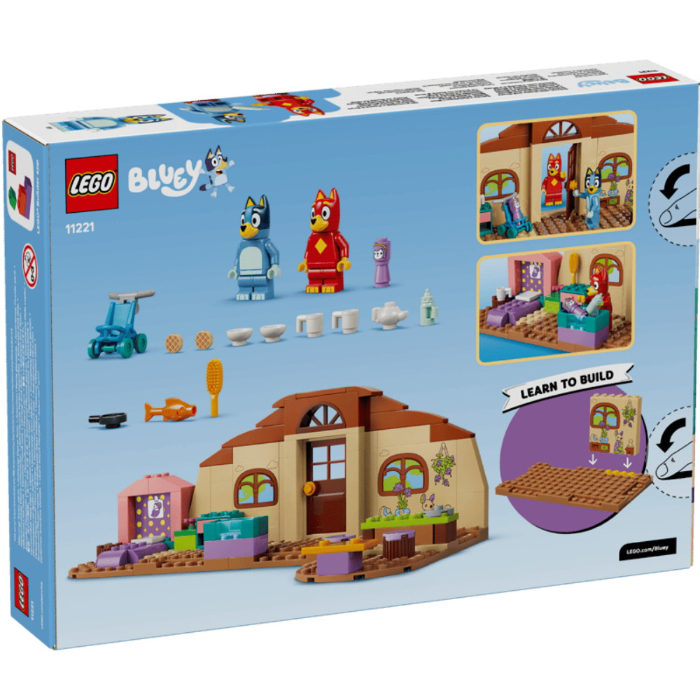 LEGO Bluey - Skolan Med Rusty Och Bluey 