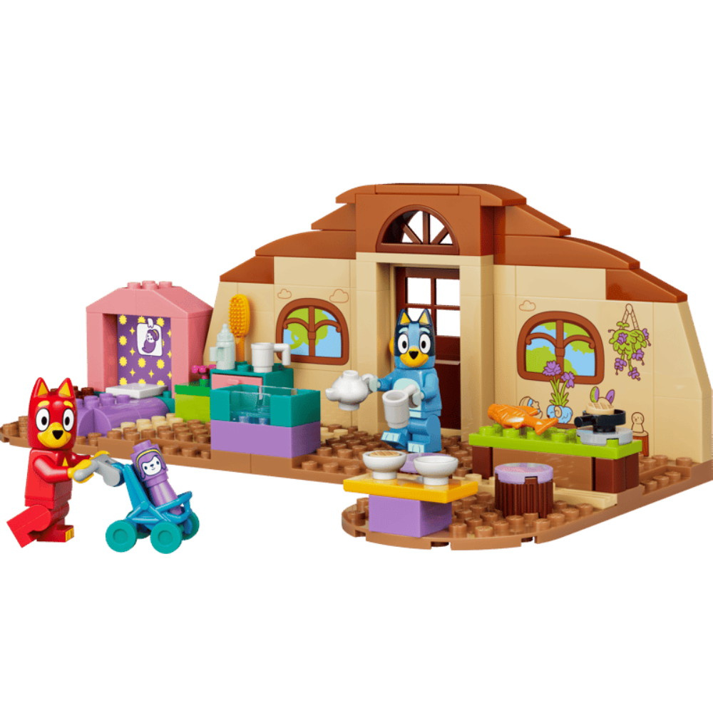 LEGO Bluey - Skolan Med Rusty Och Bluey 