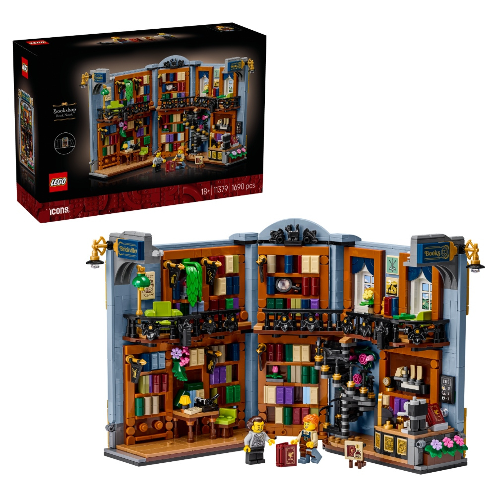 LEGO Icons - Bokhandel bokvrå