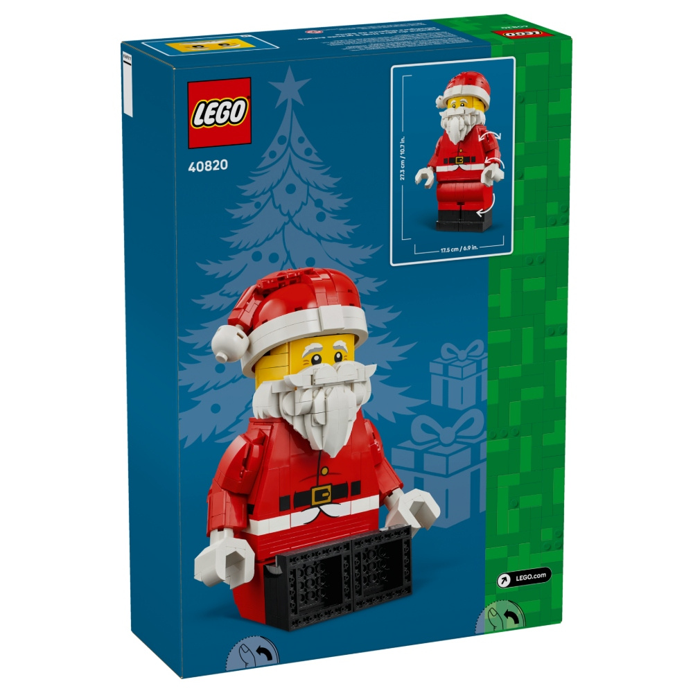 LEGO - Stor minifigur av jultomten