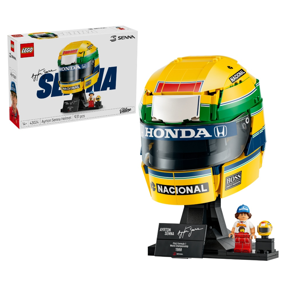 LEGO Editions - Ayrton Senna hjälm