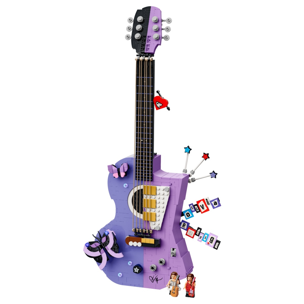 LEGO Editions - Olivia Rodrigos tvåfärgade gitarr