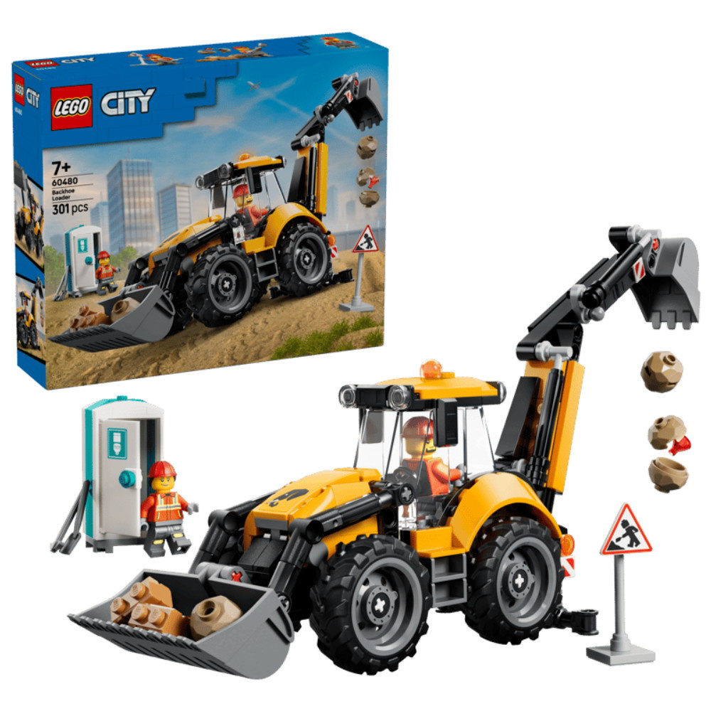 LEGO City - Gul Grävlastare
