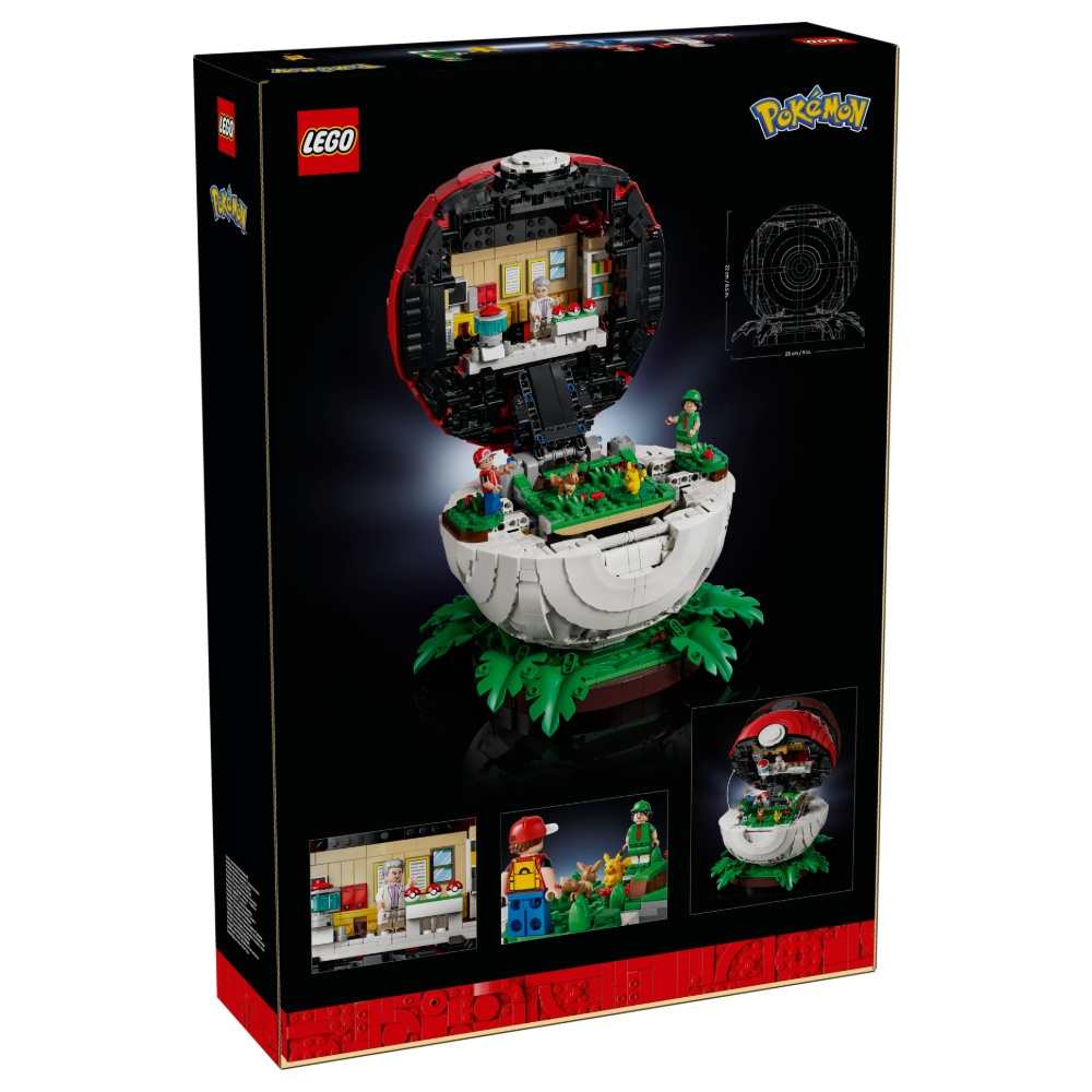 LEGO Pokémon - Ikoniska Tränarögonblick Poké Ball
