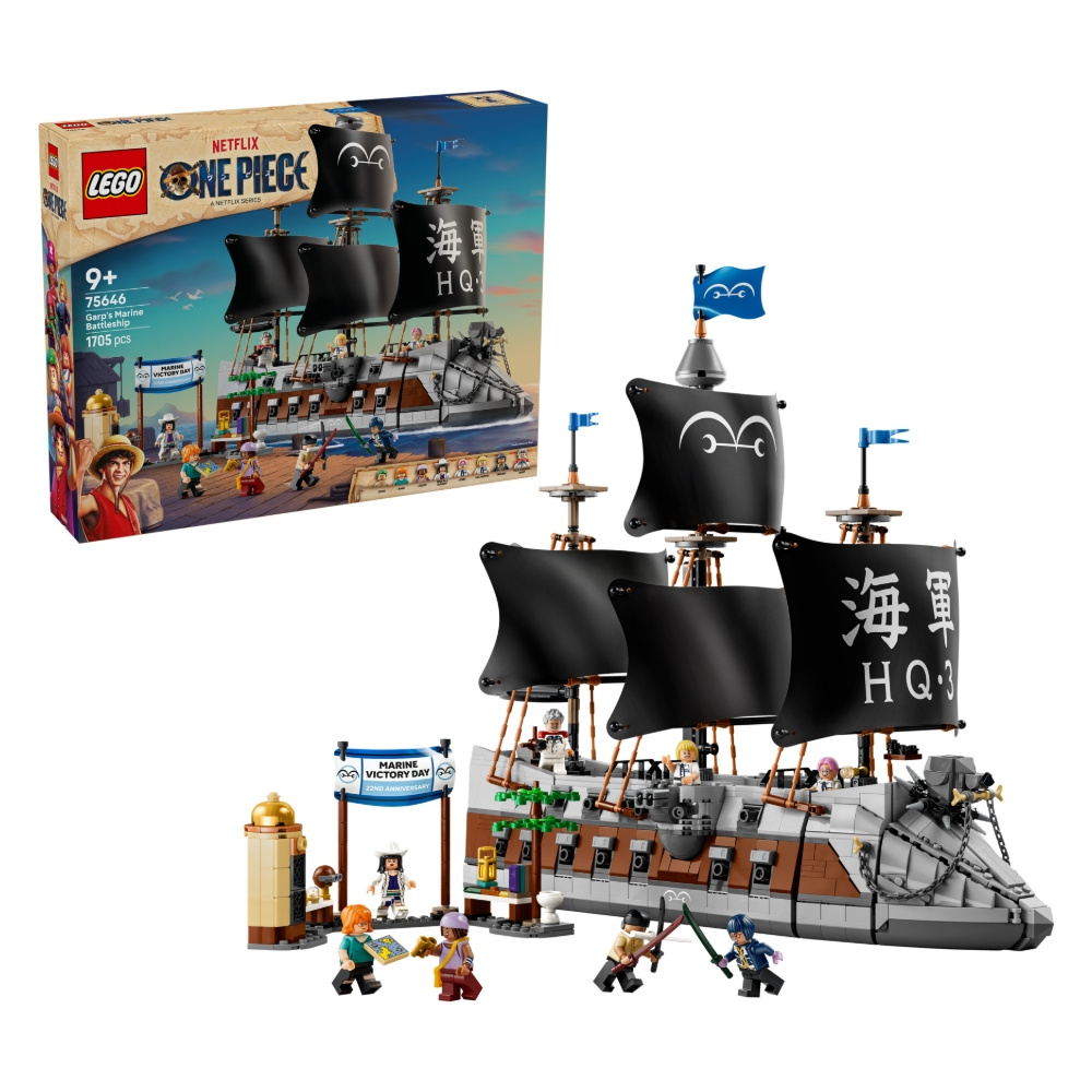 LEGO One Piece - Garps marinfartyg