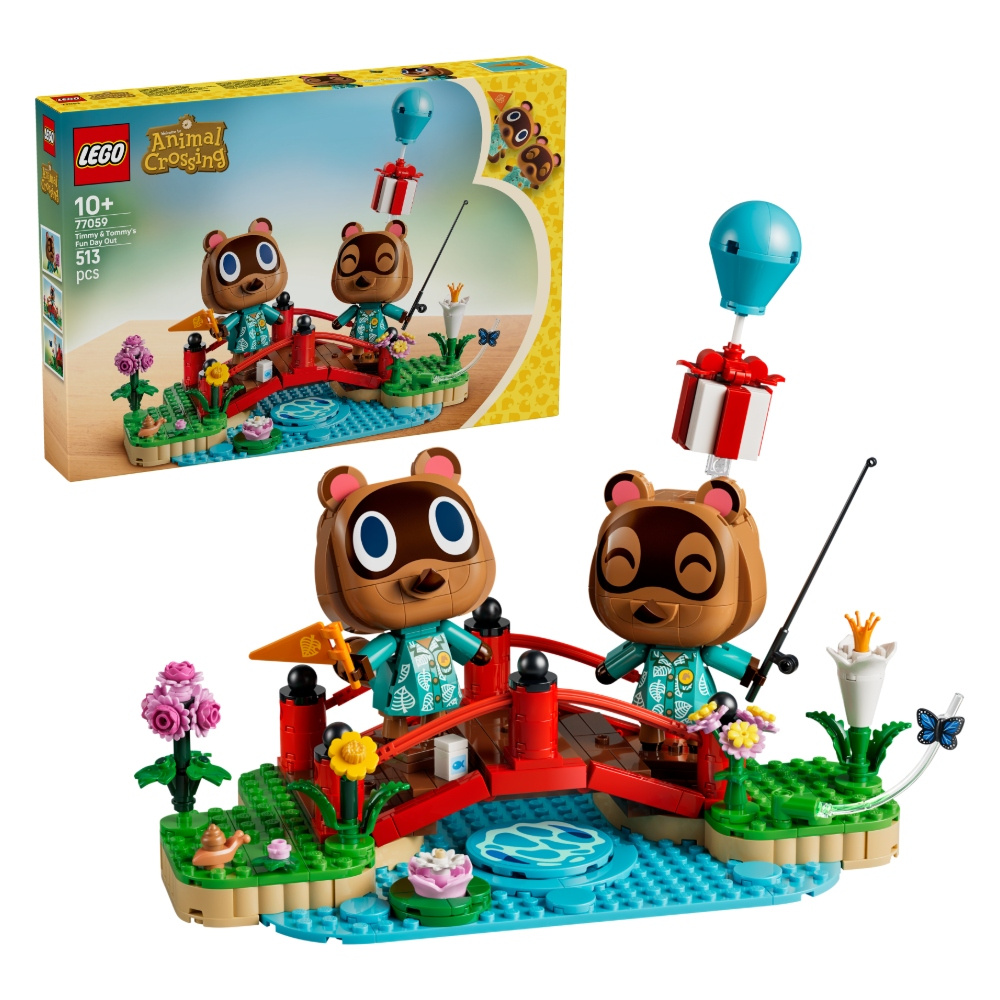 LEGO Animal Crossing - Timmy och Tommy har en rolig dag