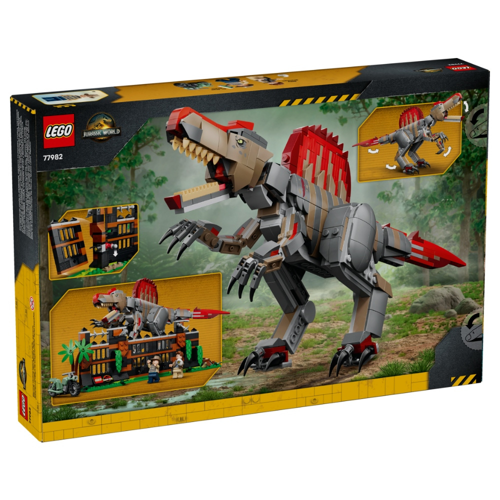 LEGO Jurassic World - Dinosaurieflykt med spinosaurus