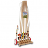 Krocket 6 spelare familj Krocket 6 spelare familj
