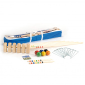 Krocket för 6 spelare, väska Krocket för 6 spelare, väska