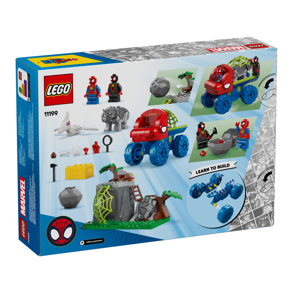 LEGO Marvel - Team Spideys räddning med Dino Crawler