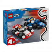 LEGO City - F1 Williams Racing & Haas F1 racerbilar LEGO City - F1 Williams Racing & Haas F1 racerbilar