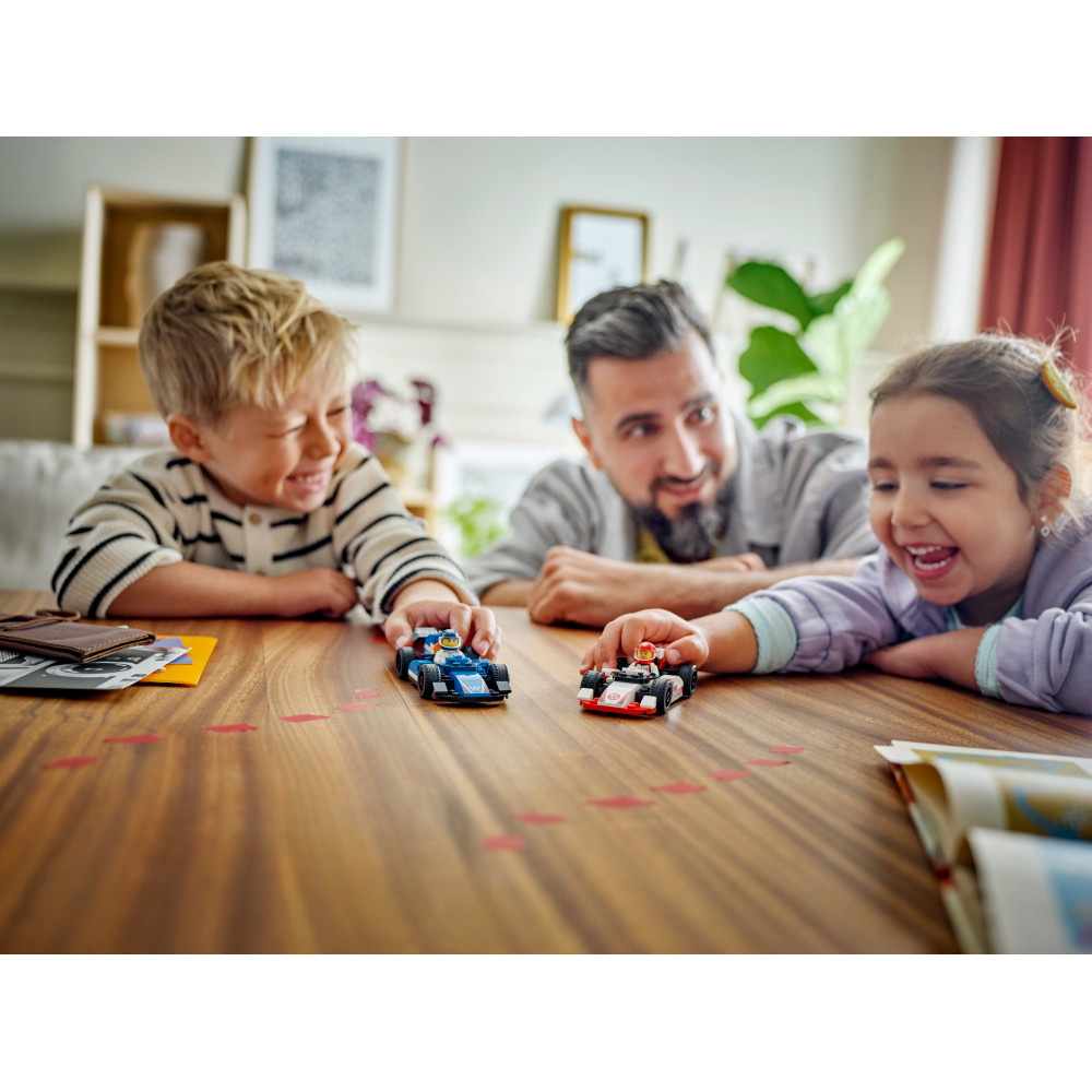 LEGO City - F1 Williams Racing & Haas F1 racerbilar