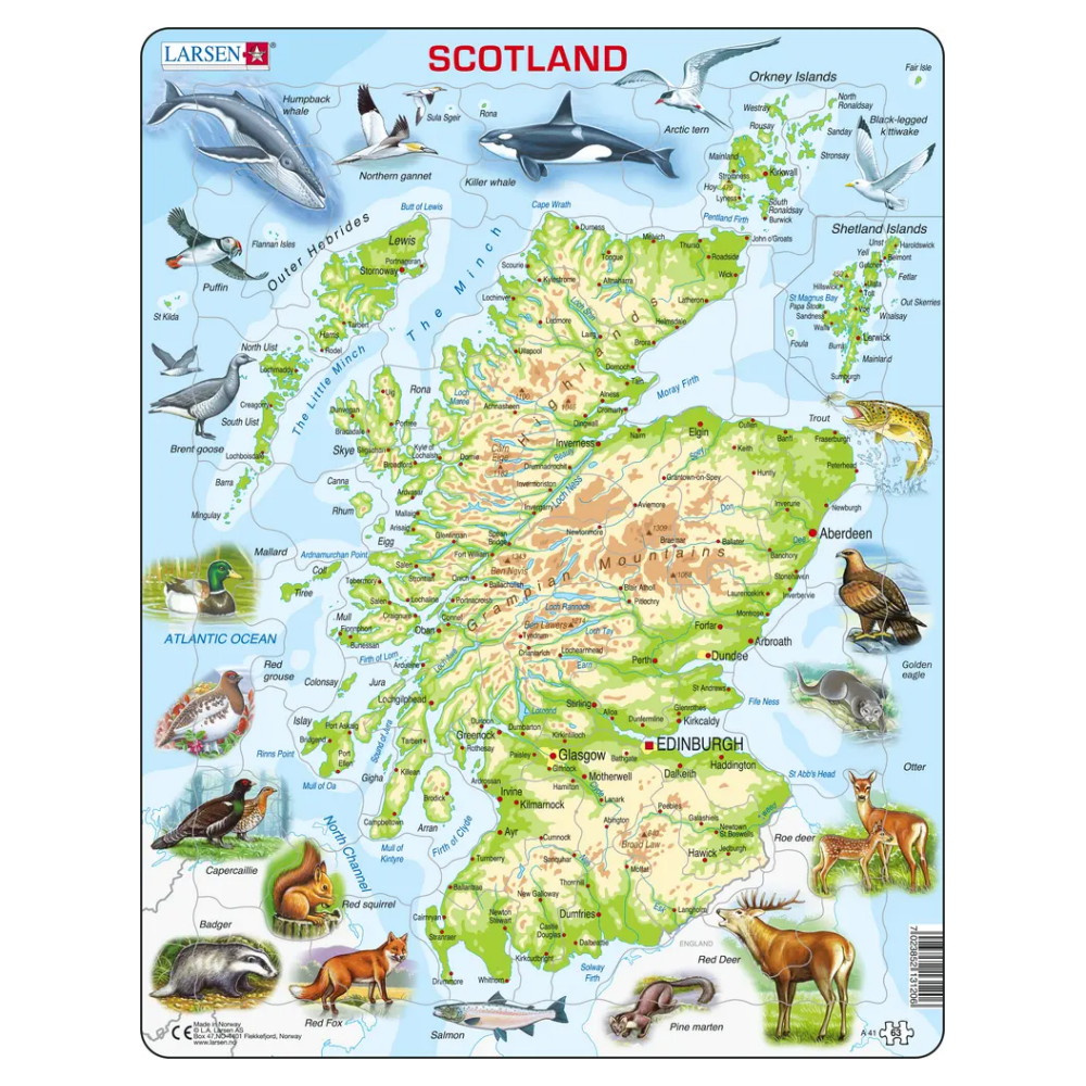 Larsen Rampussel Scotland 63 Bitar