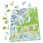 Larsen Rampussel Europa karta 87 Bitar