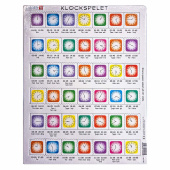 Larsen Rampussel Klockspelet 42 Bitar Larsen Rampussel Klockspelet 42 Bitar