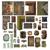 Box of Adventure: RPG Maps & Tokens 1 - Valley of Peril Box of Adventure: RPG Maps & Tokens 1 - Valley of Peril