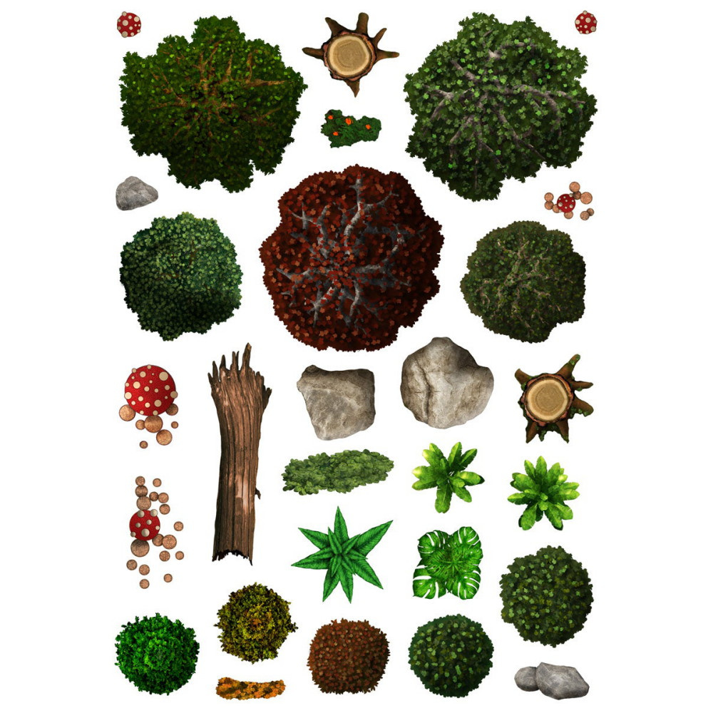 Add-On Scenery for RPG Maps - Wilderness (Exp.)