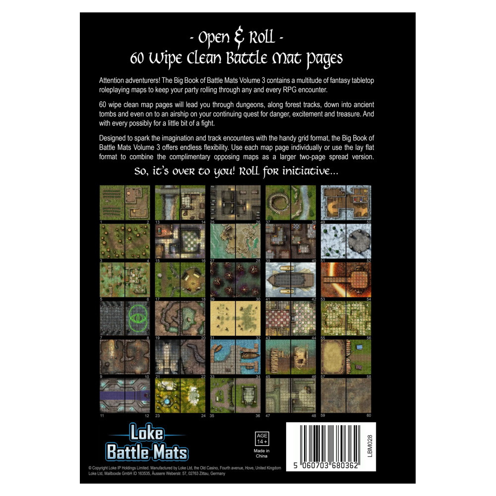 Big Book of Battle Mats - Volume 3