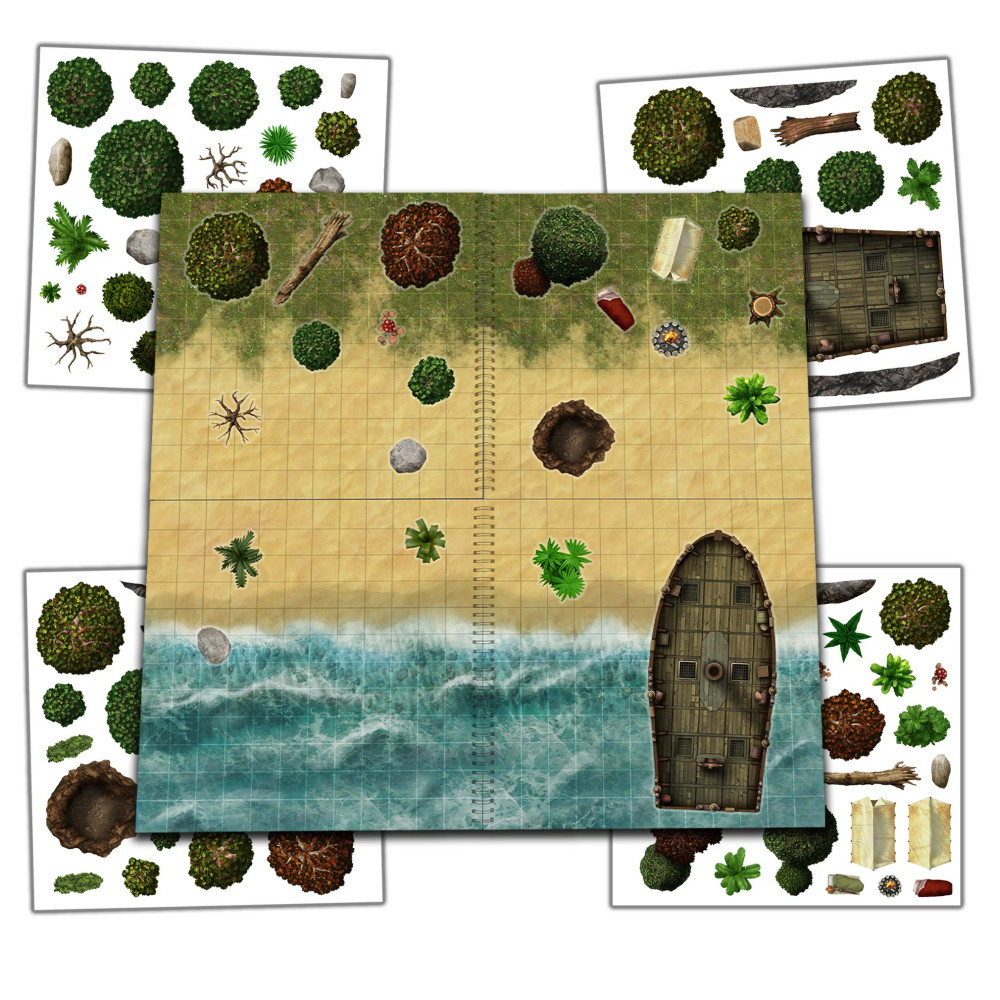 Books of Battle Mats - The Terrain Set