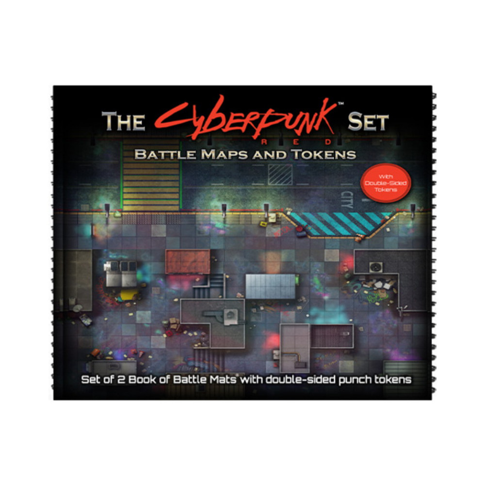 The Cyberpunk Set - Battle Maps and Tokens