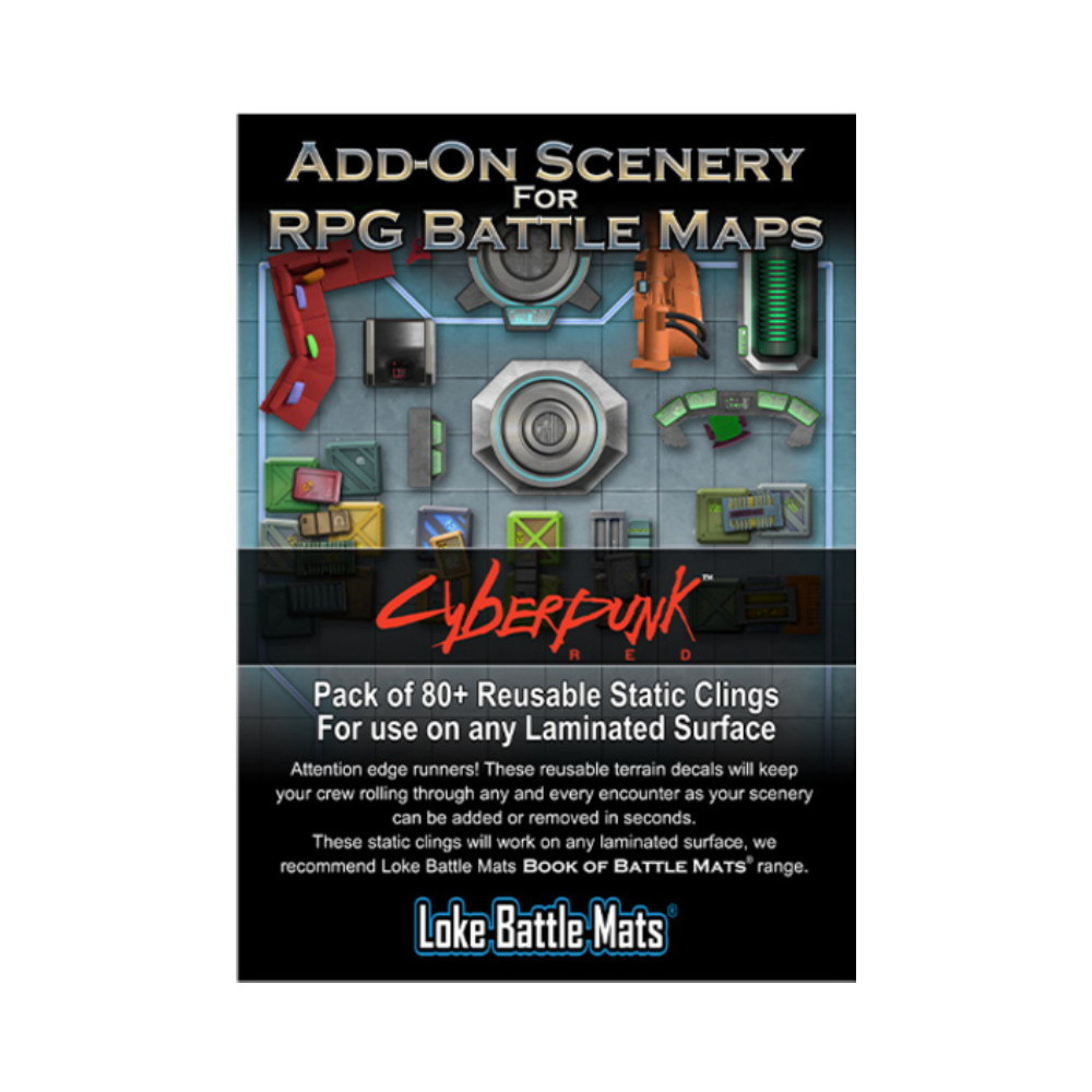 Add-On Scenery for RPG Maps - Cyberpunk (Exp.)