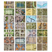 Giant Book of Battle Mats - Dragon Lairs & Dungeons Giant Book of Battle Mats - Dragon Lairs & Dungeons