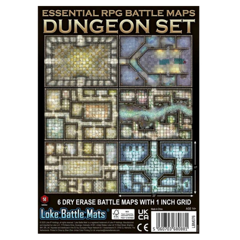 Essential RPG Battle Maps - Dungeon Set