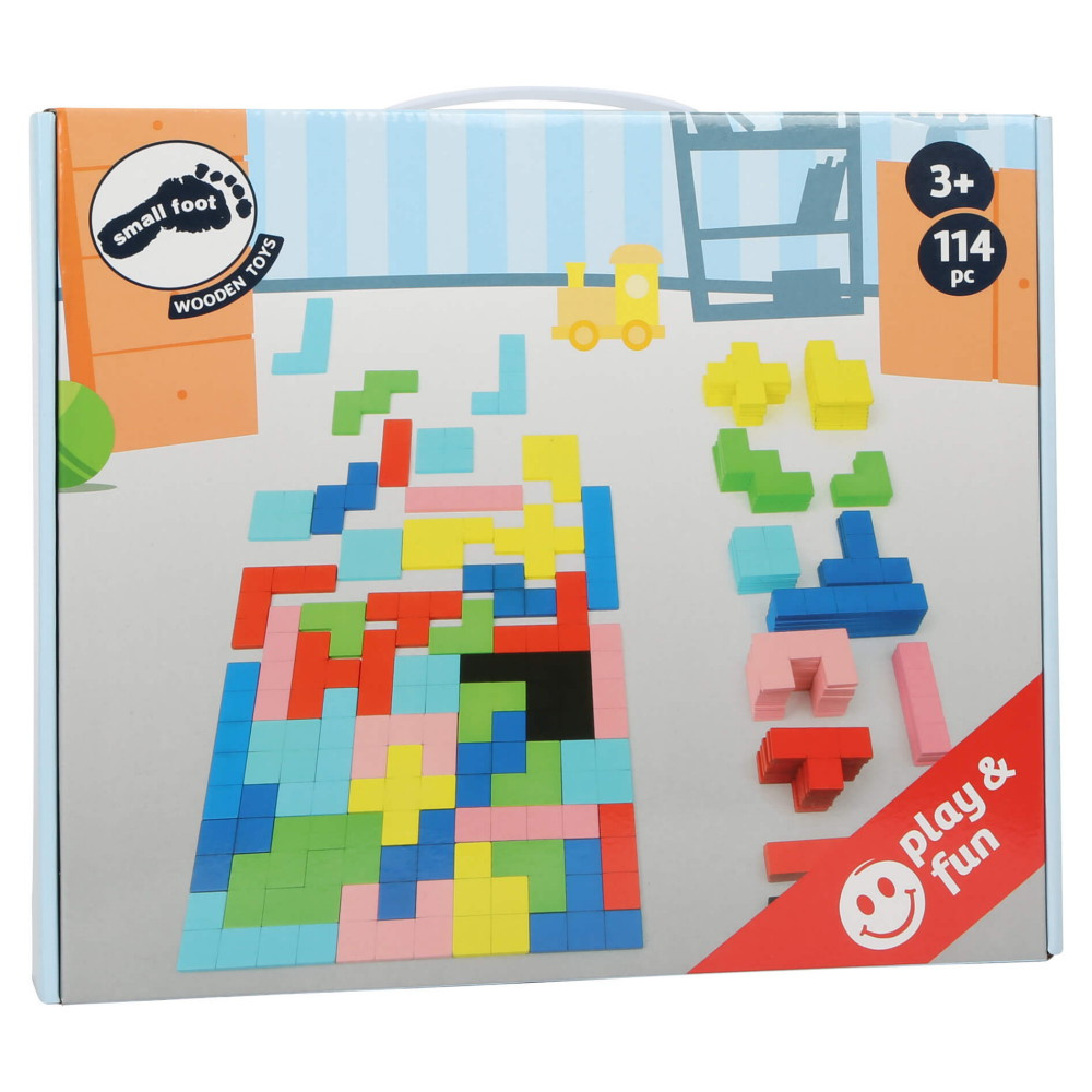 Small Foot - Geometriskt träpussel