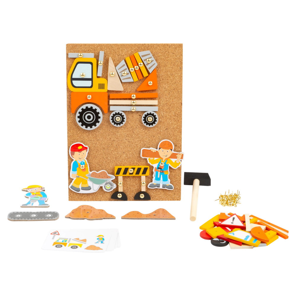 Lek med Hammare och Spik - Byggarbetsplats