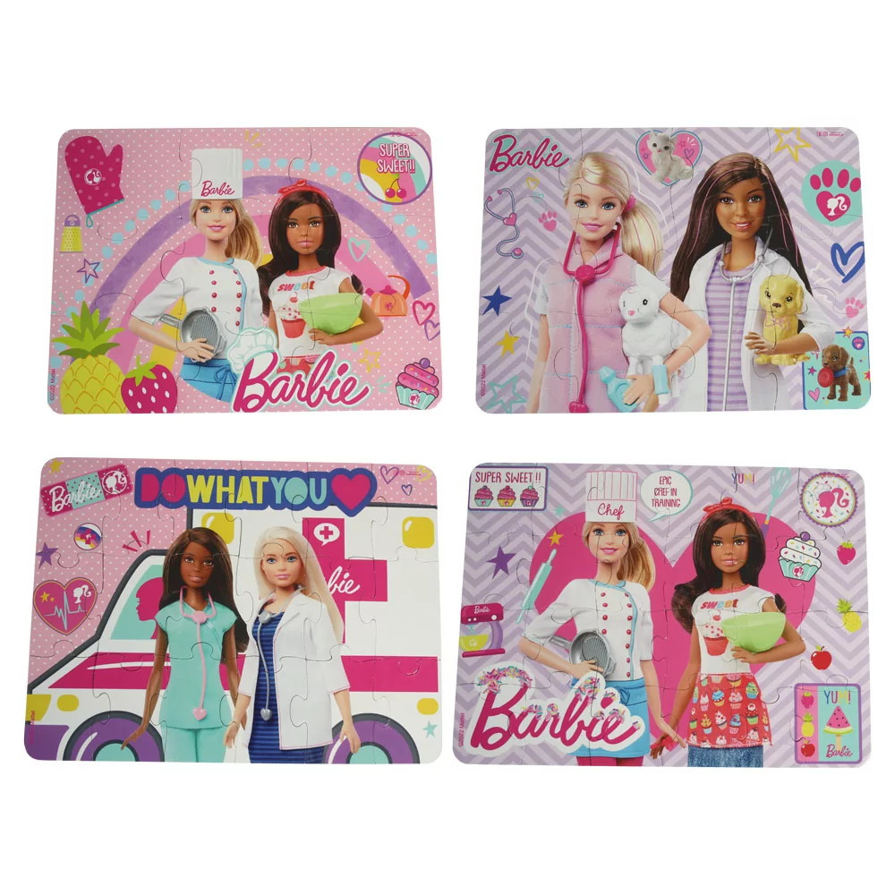Pussel: Barbie 9-24 Bitar