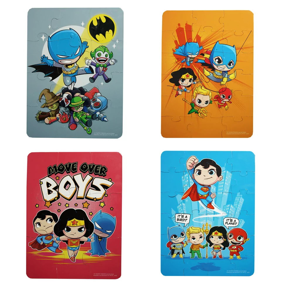 Pussel: DC Superhjältar 9-24 Bitar