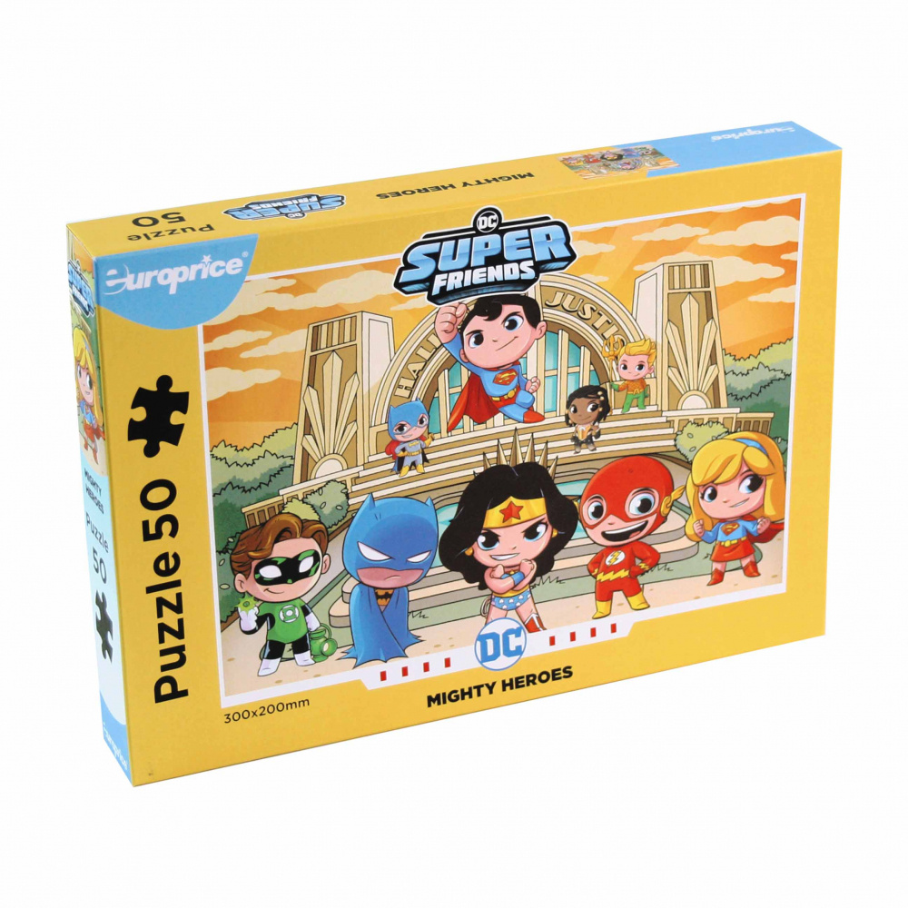Pussel: Super Friends 50 bitar